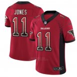 Camiseta NFL Limited Atlanta Falcons Jones Rush Drift Fashion Rojo
