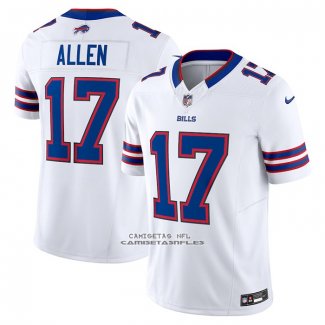 Camiseta NFL Limited Buffalo Bills Josh Allen Vapor F.U.S.E. Azul
