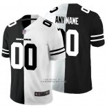 Camiseta NFL Limited Chicago Bears Personalizada Black White Split