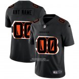 Camiseta NFL Limited Cincinnati Bengals Personalizada Logo Dual Overlap Negro
