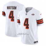 Camiseta NFL Limited Cleveland Browns Deshaun Watson Vapor F.U.S.E. Blanco
