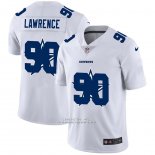 Camiseta NFL Limited Dallas Cowboys Lawrence Logo Dual Overlap Blanco