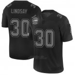 Camiseta NFL Limited Denver Broncos Lindsay 2019 Salute To Service Negro
