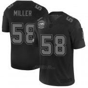 Camiseta NFL Limited Denver Broncos Miller 2019 Salute To Service Negro