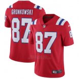 Camiseta NFL Limited Hombre 87 Gronkowski Cooks New England Patriots Rojo