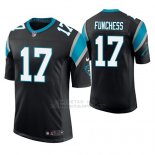 Camiseta NFL Limited Hombre Carolina Panthers Devin Funchess Negro Vapor Untouchable