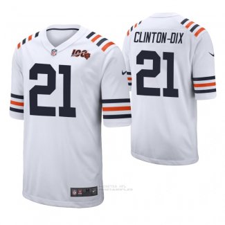 Camiseta NFL Limited Hombre Chicago Bears Ha Ha Clinton Dix 100th Season Classic Blanco