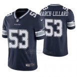 Camiseta NFL Limited Hombre Dallas Cowboys Justin March Lillard Azul Vapor Untouchable