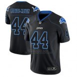 Camiseta NFL Limited Hombre Detroit Lions Jalen Reeves Maybin Negro Color Rush 2018 Lights Out