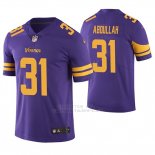 Camiseta NFL Limited Hombre Minnesota Vikings Ameer Abdullah Violeta Color Rush