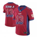 Camiseta NFL Limited Hombre New York Giants Odell Beckham Jr Rojo 2018 Drift Fashion Color Rush