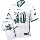 Camiseta NFL Limited Hombre Philadelphia Eagles 30 Corey Clehombret Blanco Stitched Drift Fashion