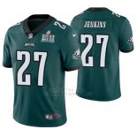 Camiseta NFL Limited Hombre Philadelphia Eagles Malcolm Jenkins Verde Super Bowl Lii Champions