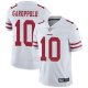 Camiseta NFL Limited Hombre San Francisco 49ers 10 Jimmy Garoppolo Blanco Stitched Vapor Untouchable