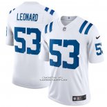 Camiseta NFL Limited Indianapolis Colts Shaquille Leonard Vapor Blanco