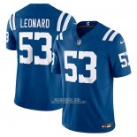 Camiseta NFL Limited Indianapolis Colts Shaquille Leonard Vapor F.U.S.E. Azul
