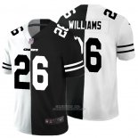 Camiseta NFL Limited Kansas City Chiefs Williams White Black Split