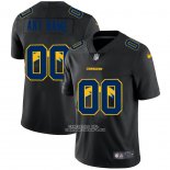 Camiseta NFL Limited Los Angeles Chargers Personalizada Logo Dual Overlap Negro