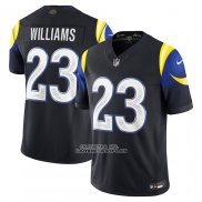 Camiseta NFL Limited Los Angeles Rams Kyren Williams 2025 Rivalries Collection Negro