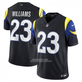 Camiseta NFL Limited Los Angeles Rams Kyren Williams 2025 Rivalries Collection Negro