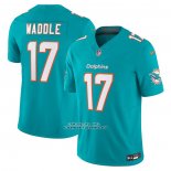 Camiseta NFL Limited Miami Dolphins Jaylen Waddle Vapor F.U.S.E. Verde