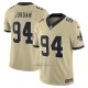 Camiseta NFL Limited New Orleans Saints Cameron Jordan Vapor F.U.S.E. Alterno Oro