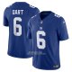 Camiseta NFL Limited New York Giants Jaxson Dart Vapor F.U.S.E. Royal