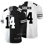 Camiseta NFL Limited Tampa Bay Buccaneers Godwin White Black Split