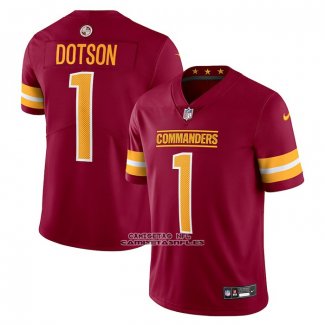 Camiseta NFL Limited Washington Commanders Jahan Dotson Vapor Untouchable Rojo