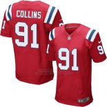 Camiseta New England Patriots Collins Rojo Nike Elite NFL Hombre