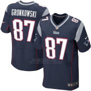 Camiseta New England Patriots Gronkowski Profundo Azul Nike Elite NFL Hombre
