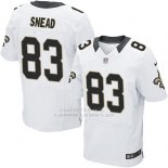 Camiseta New Orleans Saints Snead Blanco Nike Elite NFL Hombre Camiseta New Orleans Saints Snead Blanco Nike Elite NFL Hombre