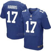 Camiseta New York Giants Harris Azul Nike Elite NFL Hombre