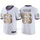 Camiseta New York Giants Taylor Blanco Nike Gold Legend NFL Hombre