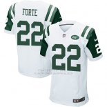 Camiseta New York Jets Forte Blanco Nike Elite NFL Hombre