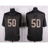 Camiseta New York Jets Lee Apagado Gris Nike Anthracite Salute To Service NFL Hombre