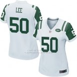 Camiseta New York Jets Lee Blanco Nike Game NFL Mujer