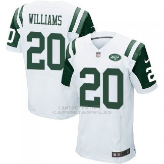 Camiseta New York Jets Williams Blanco Nike Elite NFL Hombre