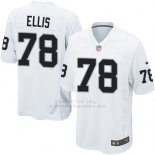 Camiseta Oakland Raiders Ellis Blanco Nike Game NFL Nino
