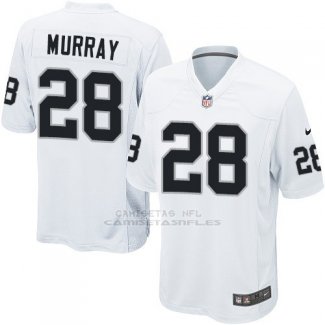 Camiseta Oakland Raiders Murray Blanco Nike Game NFL Nino