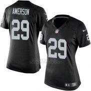 Camiseta Philadelphia Eagles Amerson Negro Nike Game NFL Mujer