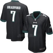 Camiseta Philadelphia Eagles Bradford Negro Nike Game NFL Nino