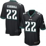 Camiseta Philadelphia Eagles Carroll Negro Nike Game NFL Hombre