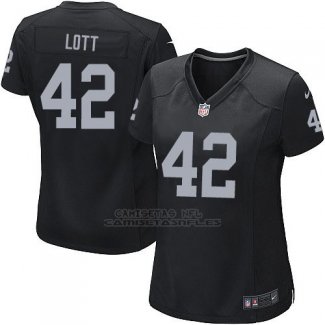 Camiseta Philadelphia Eagles Lott Negro Nike Game NFL Mujer