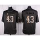 Camiseta Pittsburgh Steelers Polamalu Apagado Gris Nike Anthracite Salute To Service NFL Hombre
