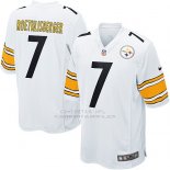 Camiseta Pittsburgh Steelers Roethlisberger Blanco Nike Game NFL Nino