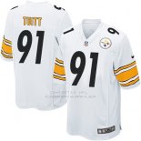 Camiseta Pittsburgh Steelers Tuitt Blanco Nike Game NFL Nino