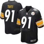 Camiseta Pittsburgh Steelers Tuitt Negro Nike Game NFL Nino