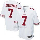 Camiseta San Francisco 49ers Kaepernick Blanco Nike Game NFL Hombre