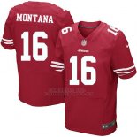 Camiseta San Francisco 49ers Montana Rojo Nike Elite NFL Hombre